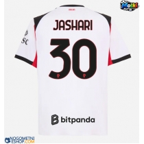 Moški Nogometni dresi AC Milan Ardon Jashari #30 Gostujoči 2025-26 Kratek Rokav